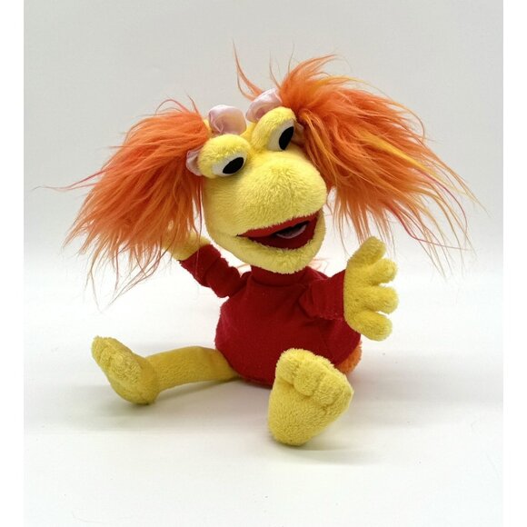 2010 Jim Henson Fraggle Rock Manhattan Toy Company Red Plush 10” Bobble - Picture 1 of 5